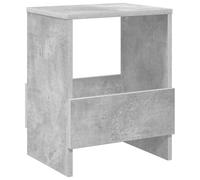 KDACVBMG Magazine Rack Concrete Grey 35 x 30 x 45 cm Storage Bench | Engineered wood,built-in rack,minimalist style,living room,study area,clutter-free,indoor use