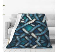 kdaerpt Colorful Celtic Knot Printed 80"x60" Ultra-Soft Microfleece Blanket - A Perfect Sofa Blanket for Fall and Winter