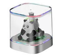 KDAMGOQE 3d Memo Pad 3D Calendar 2025 Cute Panda Style Artsy Pad 256 Sheets 3D Memo Pad with LED Light & Acrylic Case, Paper Carving 3D Calendar Time Piece Calendar for Office Home Ornaments Gifts