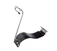 KDAMGOQE Guitar Leg Support Guitar Support Holder Leg Bracket Playing Stand Z shape Fixed Generic Left handed Black for Musician Guitar Ukulele Accessories Left Hand