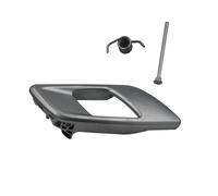 Kdbcet Door Handle Covers for Ranger Everest 2015-2019 Silver Door Inner Handle Front Right Left Interior 1-2Piece AB3921971 AB3921970