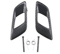 Kdbcet Door Handle Covers for Ranger T6 for Everest 2015 2016 2017 2018 2019 2020 2021 Car Inside Door Handle Trim Grey and Black