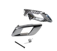Kdbcet Door Handle Covers for Ranger T6 for Everest 2015 2016 2017 2018 2019 2020 2021 Car Inside Door Handle Trim Grey and Black