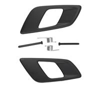 Kdbcet Door Handle Covers for Ranger T6 for Everest 2015 2016 2017 2018 2019 2020 2021 Car Inside Door Handle Trim Grey and Black