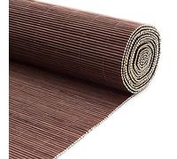 KDDEON Walnut Color Bamboo Roll Up Window,Natural/Breathable/Privacy Bamboo Roller Blinds,Lifting Light Filtering Roller Shades,for Living Room,Bedroom,Dining Room,Pavilion (90x180cm/36x71in)