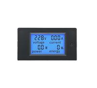 KDEGK 20A 100A AC 80-260V DC 6.5-100V Digital LED Display Voltmeter Ammeter Wattmeter Power Energy Meter 12V 24V 110V 220V Volt Tester(AC 20A Meter)