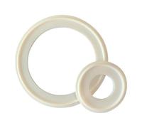 KDEGK 2pcs DN10-DN200 DIN Standard 3/4" 1.5" 2" -8" Tri Clamp PTFE Sanitary Seal Gasket Strip Homebrew(DN200)
