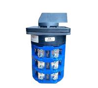 KDEGK 690V 125A Three Poles LW26-125/3 Multi Position Panel Mounting Cam Changeover Rotary Switch Silver Contact LW28 YMW26(1-2-3)