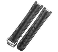 KDEGK For Omega Seamaster 300 AT150 Aqua Terra Ultra Light 8900 Series 20mm Silica Gel Watchband(Smokey Mauve)