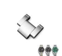 KDEGK For Rolex Submariner OYSTERFLEX GMT 20mm Watch Strap Bracelet 904L Stainless Steel Glide Folding Buckle Watch Band(Band segment)