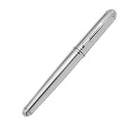 KDEGK Fountain Pen Full Metal Clip Luxury Pens Student Gift Stationery Office School Supplies Pens for Writing(Champagne Silver)