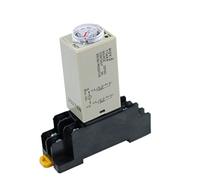 KDEGK H3Y-2 DC 12V Delay Timer Time Relay 0-3 Minute with Base