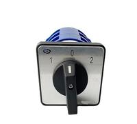 KDEGK LW26-160A Cam Switch 2/3/4/5/6/7/8 Positions 160A DIY Rotary Changeover 12 Terminals Screws Silver Contact LW28 YMW26-160/3(160A-OFF ON)