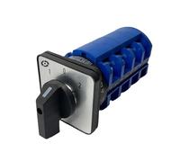 KDEGK LW26 Series 3 Position Switch Rotary Switch 690V 63A 4 Pole Universal Changeover Cam Switch YMW26 LW28 LW26-63/4