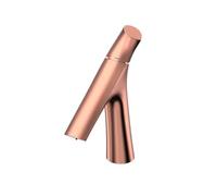 KDEGK Special-Shaped Single-Lever Basin Faucet - Deck-Mounted, Multi-Color Finish, G1/2 Pipe, Modern Bathroom Sink Tap(Rose Gold)