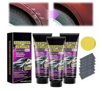 Kdely Nano Sparkle Cloth Car Scratch Remover, 2025 New Nano Sparkle Cloth for Car Scratches, Car Scratch Repair Paste Polishing Wax, Auto Scratch Remover for Vehicles Cars Scratch Repair Kit (3Pcs)