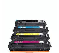 KDFCVUX 4 Pack Toner Cartridge 206X W2110X Compatible With MFP M283fdw M255dw