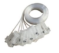 KDFCVUX L1800 DTF Printer Ink Dampers 150cm Ink Sac Tubes With Cartridges Compatible With L1800 R1390 R2000 Printhead DTF Printer