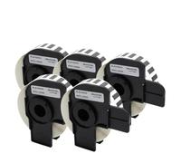 KDFCVUX Thermal Label Rolls 3 5 10 Roll DK22210 DK-22210 29mm X 30. 48m Continuous Label DK-22210 DK 22210 Compatible With QL Printer(5PCS)