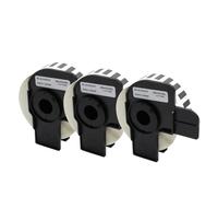 KDFCVUX Thermal Label Rolls 3 5 10 Roll DK22210 DK-22210 29mm X 30. 48m Continuous Label DK-22210 DK 22210 Compatible With QL Printer(3PCS)