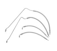 KDFCVUX Trim Tilt Hydraulic Ram Cylinder Hose Kit Compatible With Mercruiser Alpha One Generation Two Models 1 And 2 I II Replacement For 32 864959 32 864960 32 99904Q