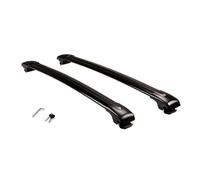 KDGLZXO Aluminum Roof Cross Bars Compatible for Dodge Journey 2013-2019 | 150LB Capacity Universals SUV Cross Bars with Anti-Theft Locks, Low Profile Design for Camping & Cargo (Black)