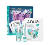 KDH ANUA PDRN GLOW DISCOVERY SET(SERUM 30ML + CREAM 60ML + MASK 3EA + PVC POUCH + PHOTOCARD + STICKER)