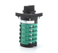 KDHC-32/3X7-5 690V 32A 7 Position 1-7 20 Screws Green Sections Rotary Changeover Switch 1Pcs
