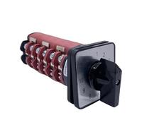 KDHC-40/6 * 10 Rotary Cam Switch Ten Positions 6 Poles 40A Changeover Selector 1Pcs