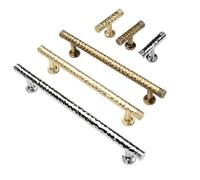 KDHCVKZ 1pcs Antique Bronze Wardrobe Handle Zinc Alloy Drawer/Shoe Rack Single-Hole Pull American Style Cabinet Door Handle Furniture Handles(6144-160mm Bronze)