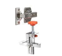 KDHCVKZ Upgraded Cabinet Door Mounting Jig Multi-Functional Removable Base Can Accommodate 0.9-4 Cm / .09-0.04 Inch Thick Sin
