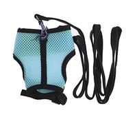 kdjsic Hamster Rabbit Mesh Harness Leash Ferret Guinea Pig Small Animal Pet Walk Lead