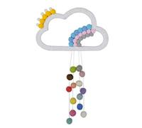 kdjsic Nordic Style Rainbow Raining Cloud Decoration Baby Room Wall Hanging Kids Children Room Accessories Photo Props
