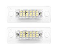 Kdkoeo 2 Pcs 12V 6500K White Error Free LED License Plate Lights