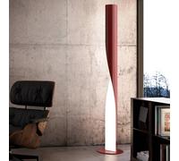 kdln Evita LED floor lamp, red, height 190 cm, dimmable