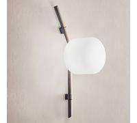 kdln Floed wall light, height 77 cm, bronze-coloured