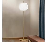 kdln Kushi XL floor lamp, brass, height 185 cm, dimmer