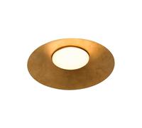 kdln LED ceiling lamp Kate, 2,700 K, gold-coloured, Ø 87 cm