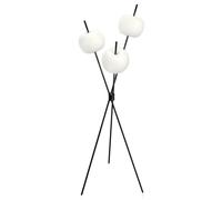 kdln LED floor lamp Kushi, black, height 140 cm