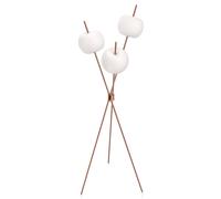 kdln LED floor lamp Kushi, copper-coloured, height 140 cm