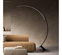 kdln LED floor lamp Kyudo, black, height 212 cm