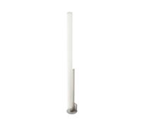 kdln LED floor lamp Model T, stainless steel, height 185 cm, dimmer