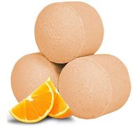 KDMD 1.3Kg Box of Chill Pills (Mini Bath Bombs) - Fresh Oranges in Orange KDMD Orange