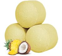 KDMD 1.3Kg Box of Chill Pills (Mini Bath Bombs) - Pinacolada in Yellow KDMD Yellow