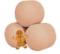 KDMD 1.3Kg Box of Chill Pills (Mini Bath Bombs) - Warm Gingerbread in Brown KDMD Brown