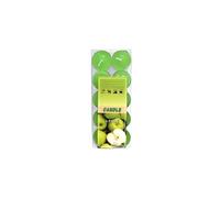 KDMD 10 Pack Long Burning Scented Tealight Wax Tea Light Candles in Green KDMD Green