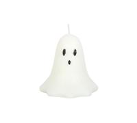 KDMD 10cm Unscented Ghost Candle in White KDMD White
