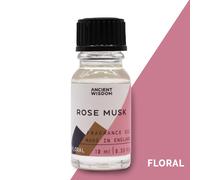 KDMD 10ml Rose Musk Fragrance Oil in Pink KDMD Pink