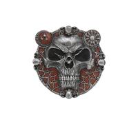 KDMD 11.5in Hands of Death Resin Clock in Grey KDMD Grey