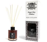 KDMD 120ml Reed Diffuser - Ginger Stem & Walnut in Maroon KDMD Maroon